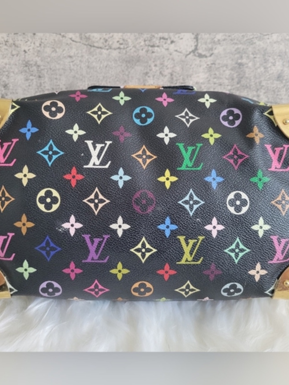 Louis Vuitton × Takashi Murakami Multicolore Speedy 30. - Picture 6 of 14